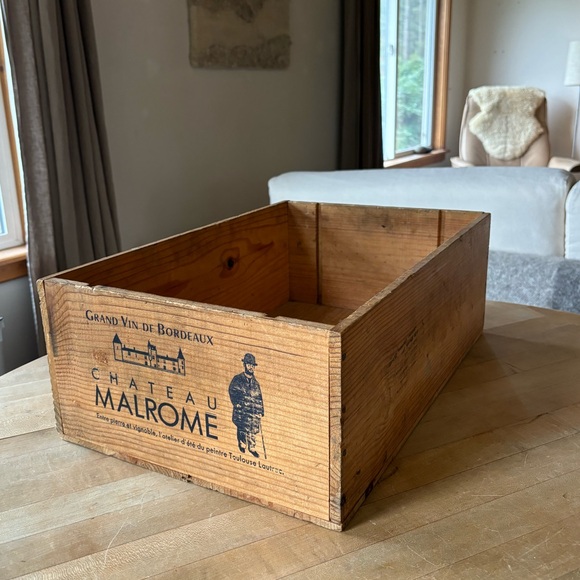 Vintage French Wine Crate - Picture 3 of 11